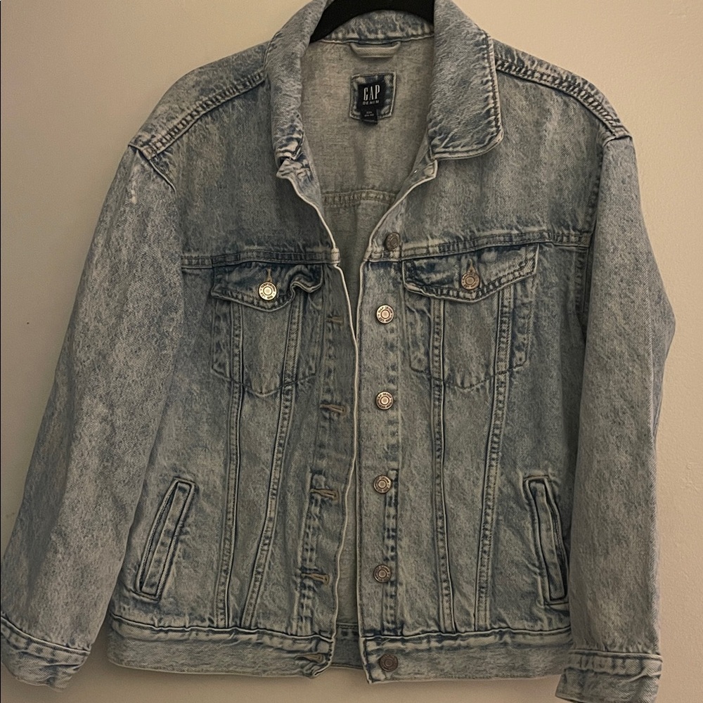 GAP Faded Blue Denim Jacket kids XXL very good condition